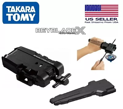 Takara Tomy BEYBLADE X BX-18 String Launcher W/ BX-11 Grip US Seller Ship Now! • $29.99