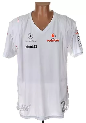 Formula 1 Vodafone Mclaren Mercedes Shirt Jersey Size Xxl Hamilton Era • $29.69