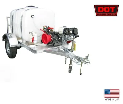 SPRAYER - DOT Highway Rated Trailer - 13 Hp - 28 GPM - 725 PSI - 200 Gallon Tank • $11644.10