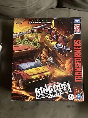 $84.99 • Buy Transformers War For Cybertron Kingdom Commander Rodimus Prime Priority Ship