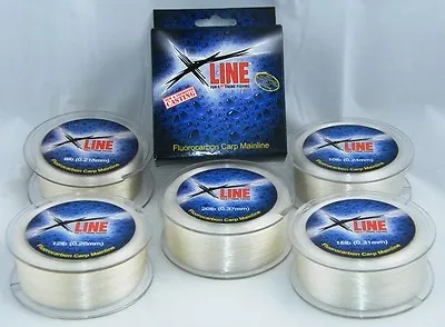 X-Line Fluorocarbon Mainline X Line Fishing Main Line - All Models • £108.99