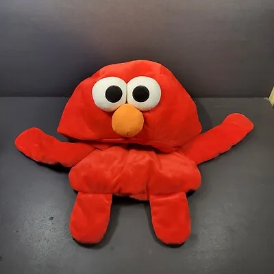 Universal Studios Sesame Street Elmo Red Costume Hat Plush Stuffed Animal Head • $29.33