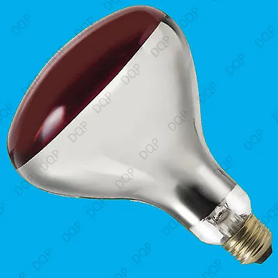 £7.49 • Buy 250W Infra Red Heat Bulb Ruby Colour Light ES E27 Lamp Healthcare Animal Health