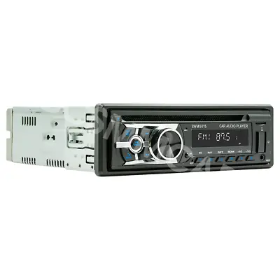 Single 1 Din Car Stereo Radio Bluetooth FM MP3 Player Carplay Hands-free UBS AUX • $80