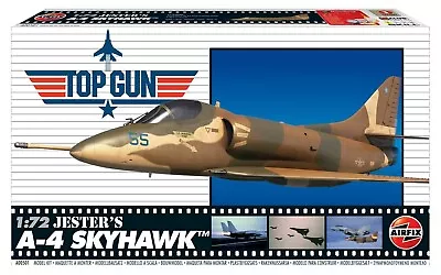 Airfix Top Gun Jester's A-4 Skyhawk 1:72 Scale Plastic Model Plane Kit A00501 • $24.99