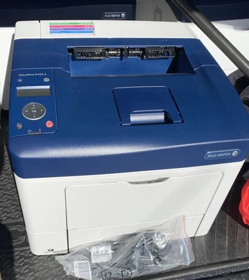$250 • Buy Fuji Xerox DocuPrint P455d Black And White Desktop Laser Printer - Single Tray