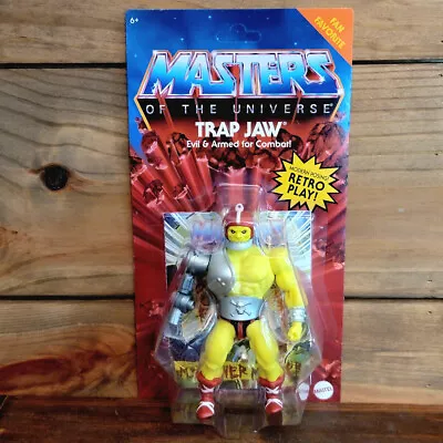 Trap Jaw Masters Of The Universe MOTU Origins  6 In Action Figure Unpunched • $21.99