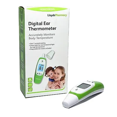 Lloyds Pharmacy DIGITAL EAR THERMOMETER -for Children Over 2 Years & Adults • £10.99