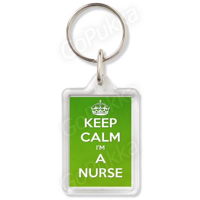 £2.99 • Buy Keep Calm I'm A Nurse – Keyring