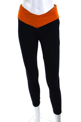 $49.99 • Buy Staud Womens Solid Casual Leggings Blue Orange Size Medium