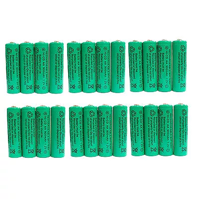 24 Pcs AA 900mAh Ni-Cd  Ni-Cad 1.2V Rechargeable Battery RC Solar Green US Stock • $25.15