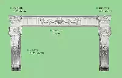 £186.95 • Buy Victorian Style Corbel Fire Place Surround Fireplace Mantel Beautiful Curved CR0