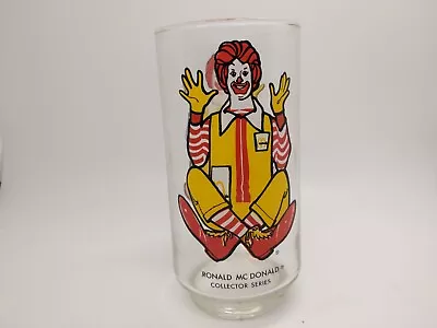  McDonald's Ronald McDonald Collector Series Drinking Glass Vintage 1977 • $13