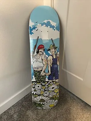 Supreme Nuns N Guns Skateboard (8.25 ) Fw22 Kaws Chalk Logo Smurfs Kermit Deck • $125