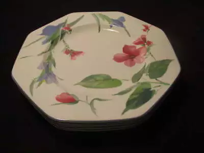 Four Mikasa China French Silk Dinner Plates • $24.99