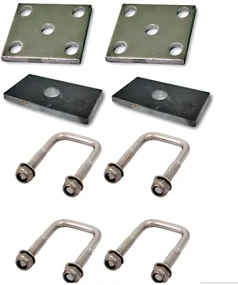 $78 • Buy Trailer Caravan U Bolt Kit 45MM X 150MM Suits 45mm Square Axle With 60mm Springs