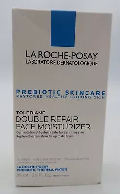 La Roche-Posay Prebiotic Skincare Double Repair Face Moisturizer 2.5oz 07/2026^ • $17.99