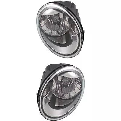 Headlight Set For 2012-2018 Volkswagen Beetle Left And Right With Bulb 2Pc • $333.07