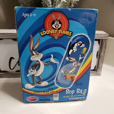 Vintage Looney Tunes 36 Inch Blow Up Punching Bop Bag Inflatable Toy • $39.99