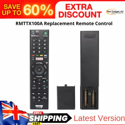 New RMT-TX100A RMTTX100A Replacement Remote Control Fit For Sony Bravia TV • $26.58