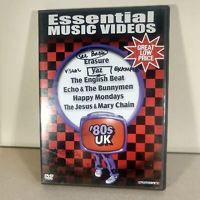 Essential Music Videos 80s UK DVD Free Shipping • $11.95