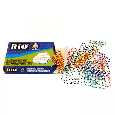 120 Paper Clips In Zebra Design (3 Packs Of 40) • £2.49