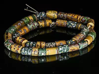 Antique Venetian Millefiori African Trade Beads VB_0925 • $183.65