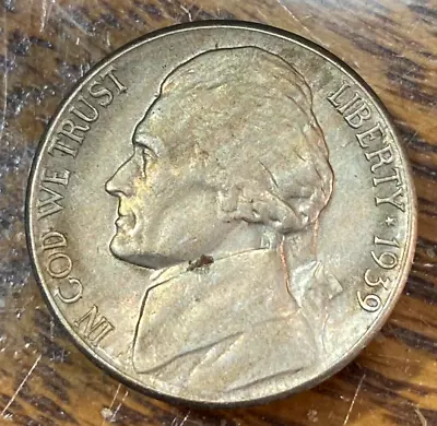 1939-S Jefferson Nickel Nice Original Choice AU CHRC • $12.99