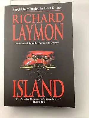 Island By Richard Laymon (2002 Trade Paperback) Leisure Horror NEW BOOK • $12.71