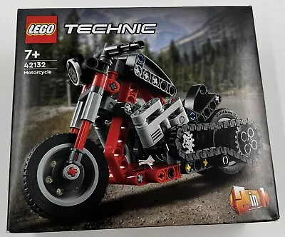 LEGO 42132 - Technic Motorcycle - BRAND NEW SEALED - Building Toy Construction • $16