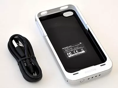 Genuine Mophie Juice Pack Air IPhone 4/4S Rechargeable Battery Case WHITE Cover • $6.60