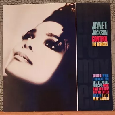 Janet Jackson  Control  The Remixes 12  Vinyl LP Album NM/NM - Best Copy On EBay • £10.99