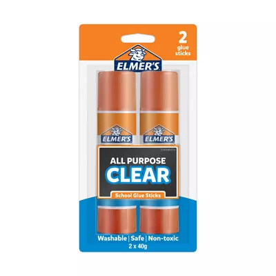 $37.20 • Buy Elmers Schl Glue Stk 40G Pk2 Box Of 6 Clear  2141649