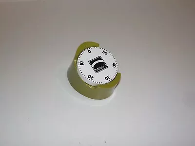 Vintage Mirro Kitchen Timer Avocado Green 60 Minutes Working • $12.99