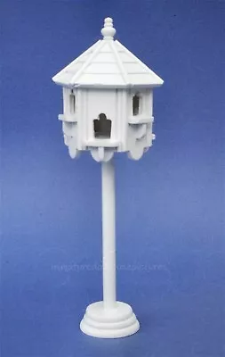 White Dovecote Dolls House Miniature Garden Accessory • £11.39