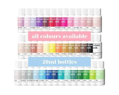 Colour Mill Food Colouring Oil Based 20ml Pastes Icing Chocolate Cake Mix Frost • £6.14