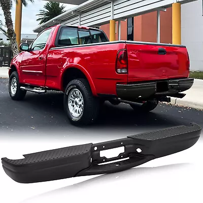 Rear Bumper Step Bumper Black For 97-03 Ford F-150 Styleside 97-03 & 97-99 F250 • $229.99