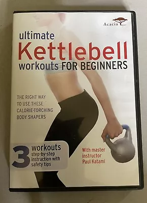 Ultimate Kettlebell Workouts For Beginners [New DVD] Paul Katami- Acacia • $5