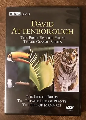 David Attenborough Life Of Birds Private Life Of Plants Life Of Mammals Bbc Dvd • £3.49