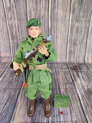 Vintage Original 1964 Hasbro GI Joe Green Beret Solider 12  W/ Accessories  • $199.95