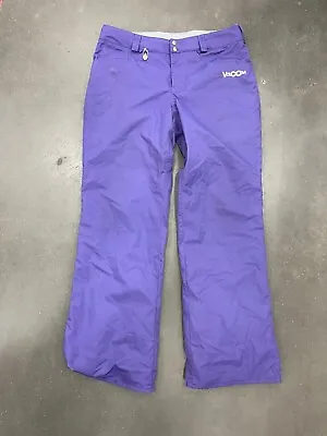 Volcom Carbon Womens Large Purple Ski Snowboard Snow Pants • $36
