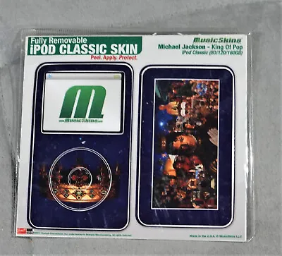 Michael Jackson King Of Pop IPod Classic Apple Skin NEW Sticker • $2.99