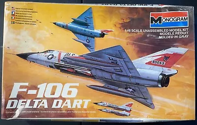 Monogram F-106 Delta Dart 5809 1/48 FS NEW Model Kit ‘Sullys Hobbies’ • $34.88