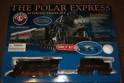 Lionel The Polar Express G Gauge Battery Powered Train Set 7-11088 • $89.99