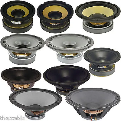 £29.99 • Buy Quality Speaker Woofers & Hi Fi Cones Voice Audio Music Coils Replacement Bass