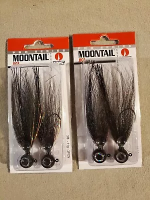 VMC Moon Tail Walleye Bucktail Hair Jigs 2 Packs (4 Jigs) 3/8oz. In-fisherman  • $14.99