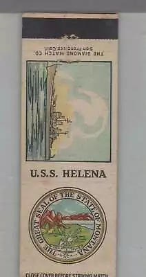 Matchbook Cover - US Navy Ship USS Helena • $6.95