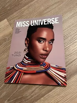 Miss Universe Program Book - Zozibini Tunzi • $5