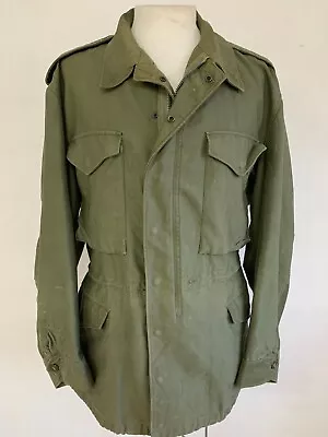 VTG Old M51 Field Jacket Coat OD Large Vietnam Korea War US Army 1951 • $199.95