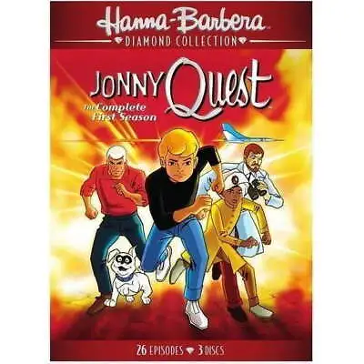 JONNY QUEST COMPLETE SEASON 1 New 3 DVD Set Complete Original 1964-65 Series • $18.99